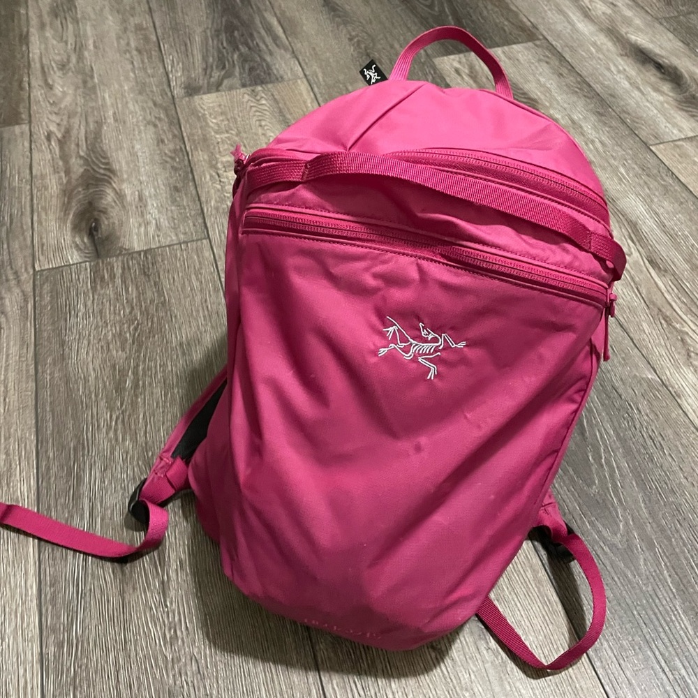 Pink Arcteryx Backpack